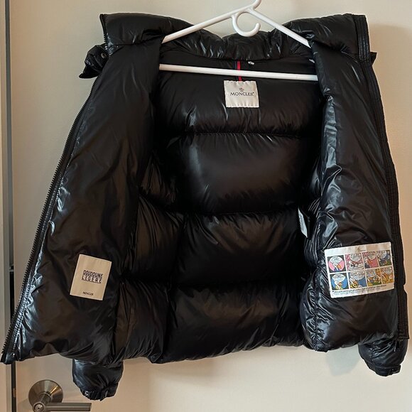 Moncler Fourmine Hooded Down Jacket Black - Picture 3 of 9